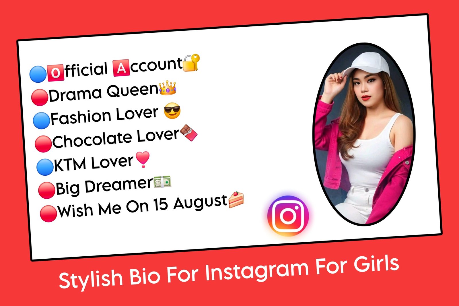 Stylish Bio For Instagram For Girls