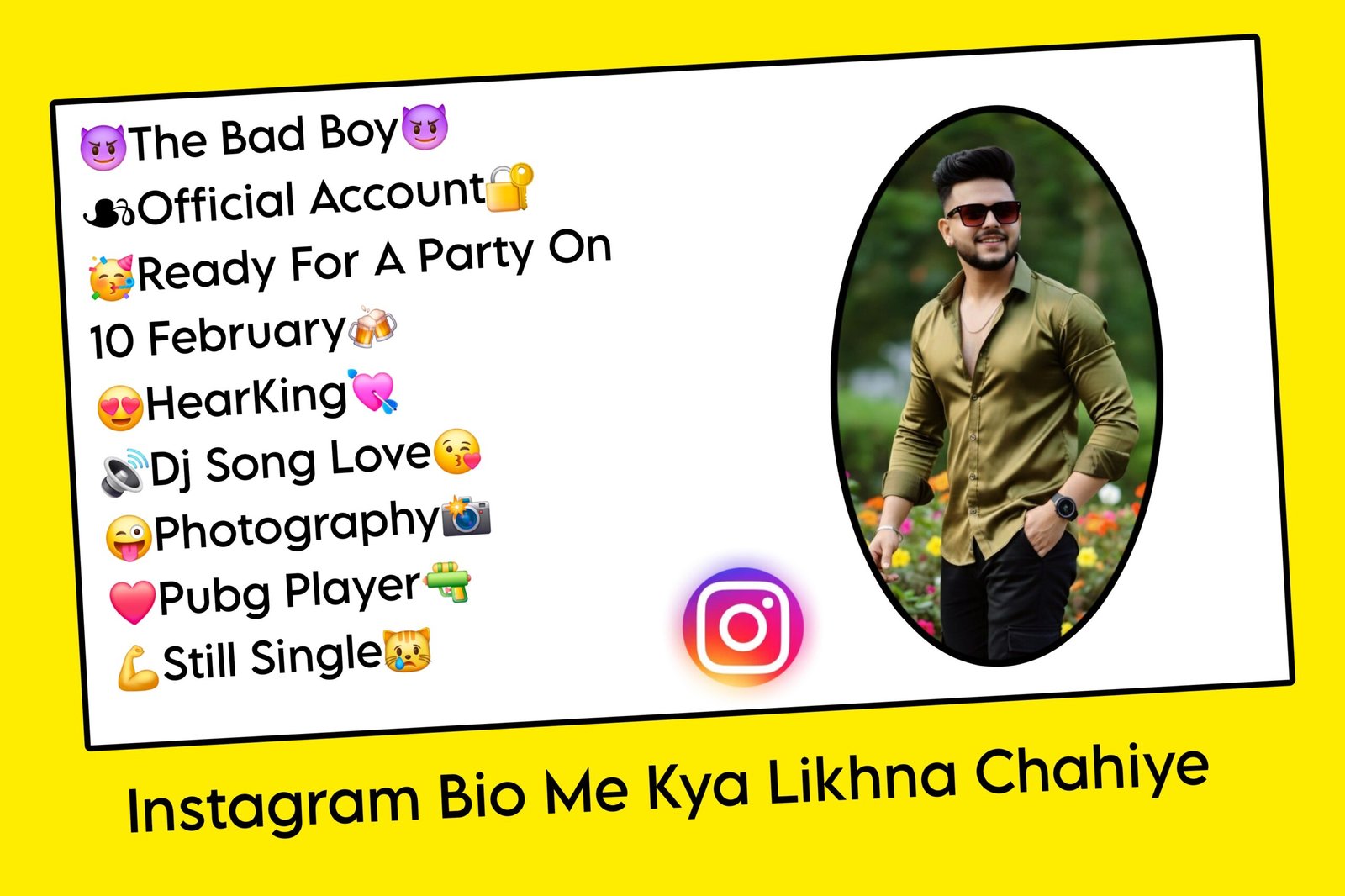 Instagram Bio Me Kya Likhna Chahiye